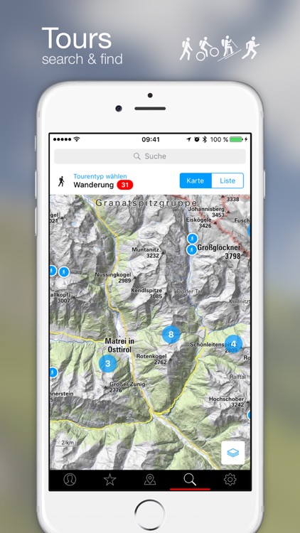 bergfex Tours & GPS Tracking