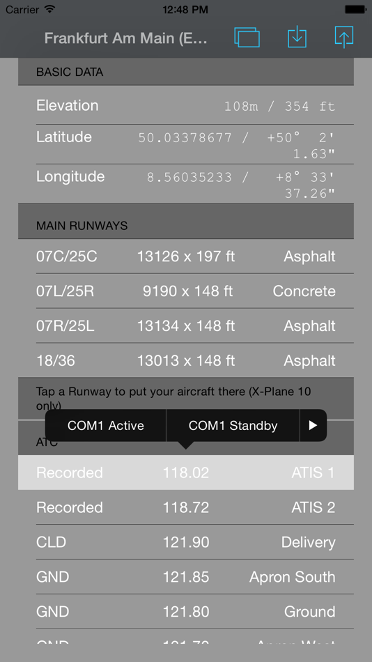 #3. XAirports (iOS) 由: Udo Thiel