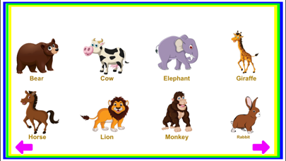 Screenshot #2 pour Animals Learn, Identify & Puzzle game for Toddler & Preschool kids