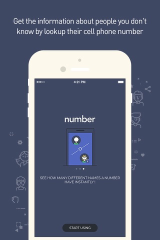 Number | Numara Sorgula & Gizli arkadaşlarını bul, Facebook için screenshot 3