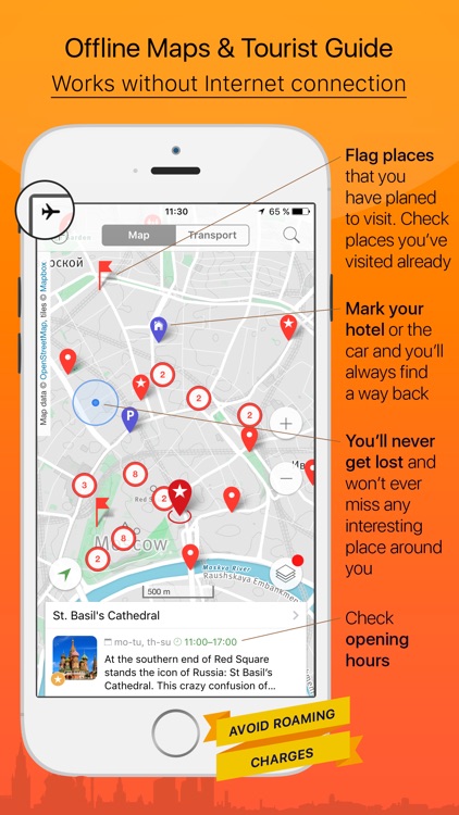 Moscow – tourist guide & offline map – Tournavigator