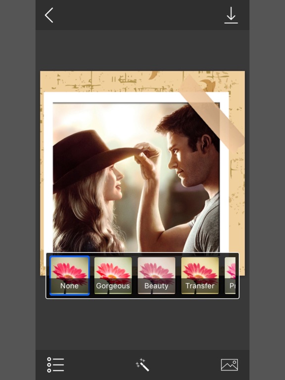 No Croup Insta Square Photo Frame - Amazing Picture Frames & Photo Editor iPad screenshot