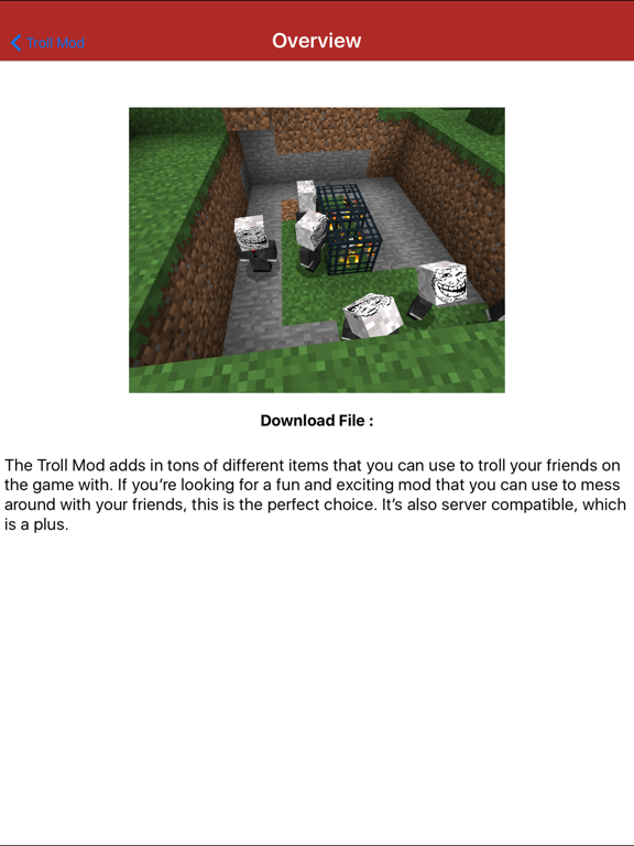 Troll Mod For Minecraft PC Guide Editionのおすすめ画像3