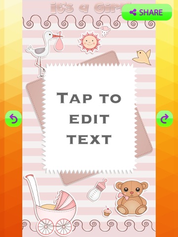 Invitation Card Designer – Beautiful eCards Collection for Birthday, Party and Wedding.s iPad screenshot 4 - Photo & Video app