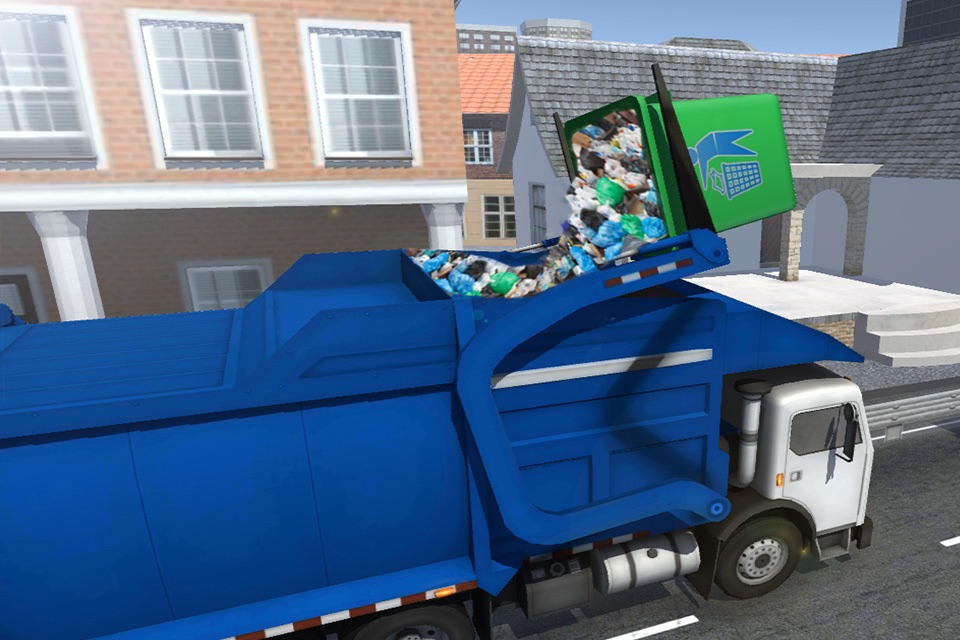 Road Garbage Dump Truck screenshot 3