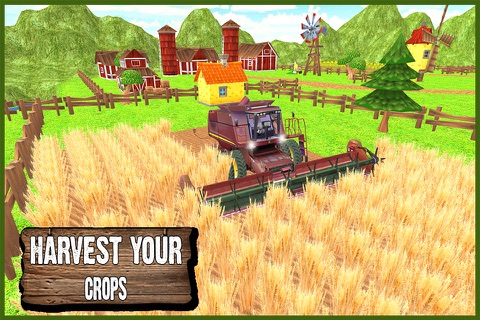 Harvesting 3D Farm Simulator - náhled