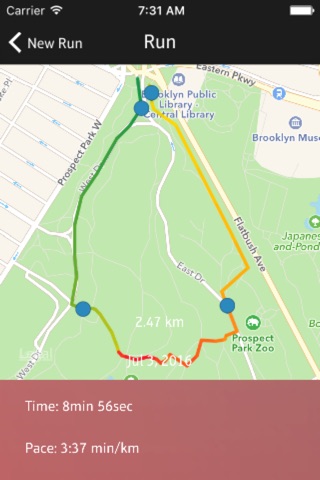 Daily Run - GPS Running, Walking, Cycling Tracker screenshot 2