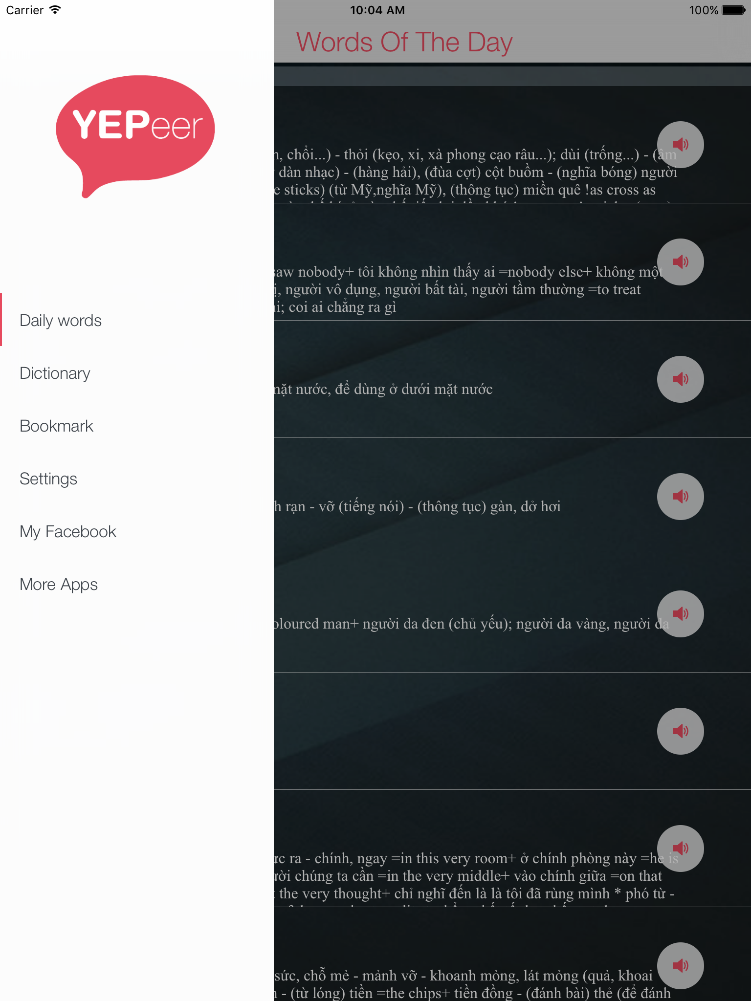 Từ điển 3000 từ tiếng anh thông dụng miễn phí screenshot 5