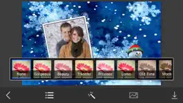 Game screenshot Snowfall Photo Frames - Creative Frames for your photo hack