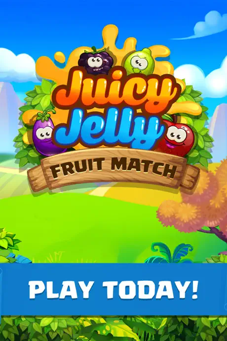 Juicy Jelly Fruit Match - Sweet Puzzle Jam