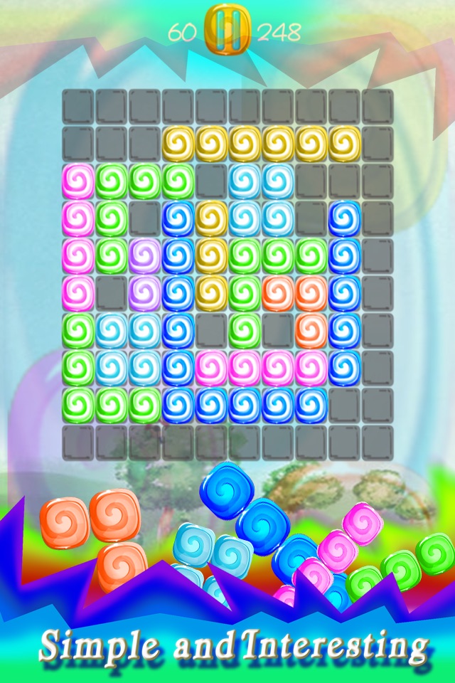 Candy Block Puzzle King - A Fun And Classic 10/10 Grid Game screenshot 3