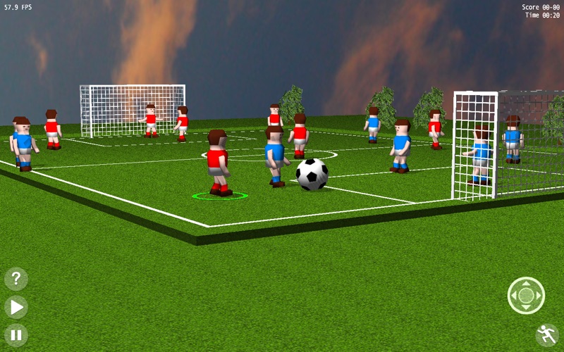 Screenshot #3 pour Toy Football Game 3D