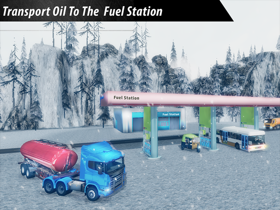 Offroad Oil Tanker Transporter iPad screenshot 4 - Games app