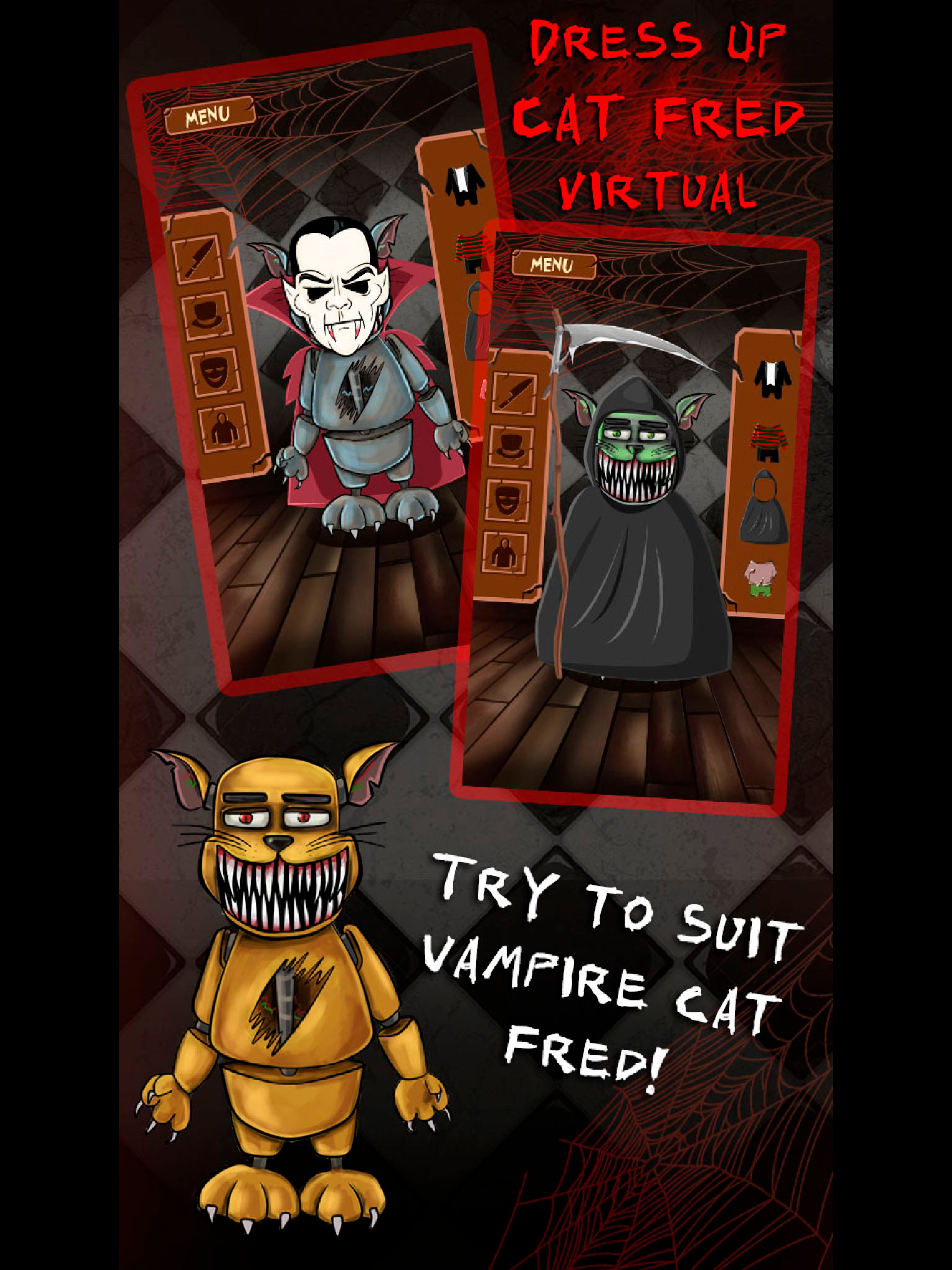 Dress Up Cat Fred Virtual