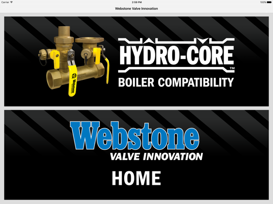 Hydro-Core Boiler Compatibility iPad screenshot 1 - Business app