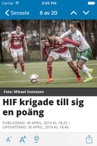 Alingsås Tidning screenshot 2