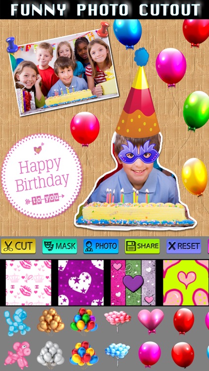 Amazing Birthday Photo Collage screenshot-3