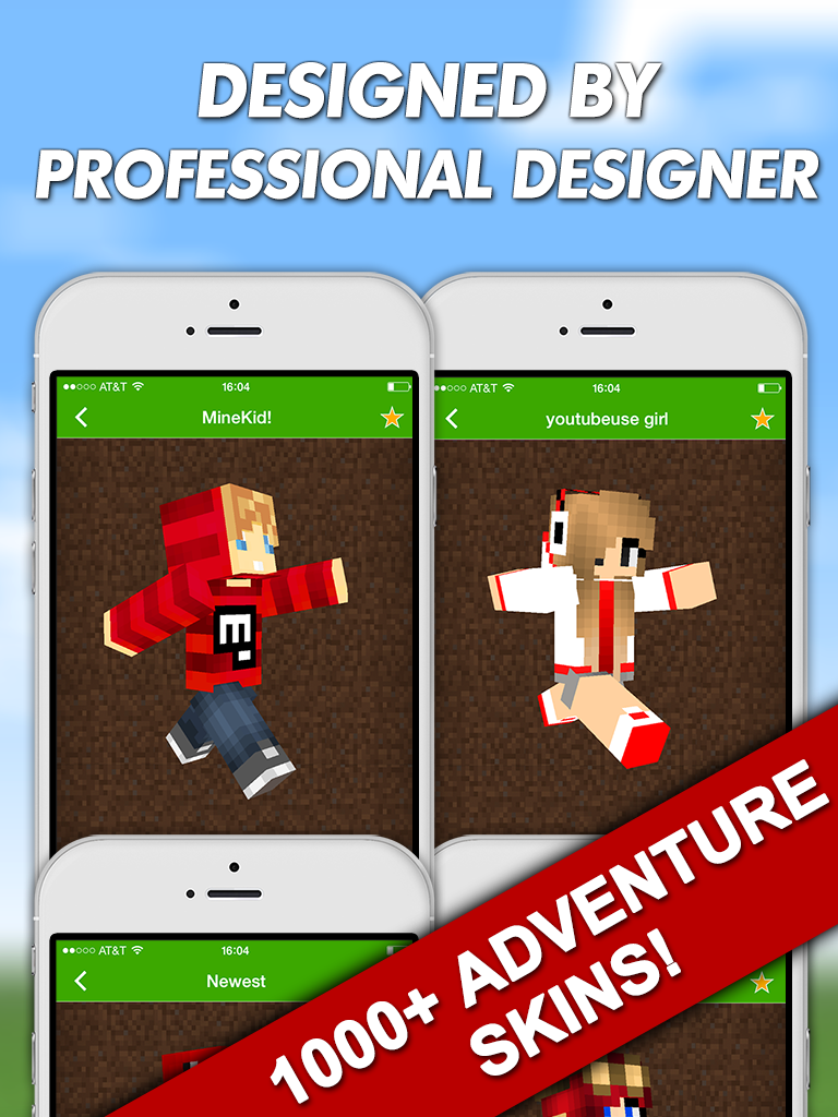 Adventure Skins for Minecraft PE (Pocket Edition) & Minecraft PC screenshot 4