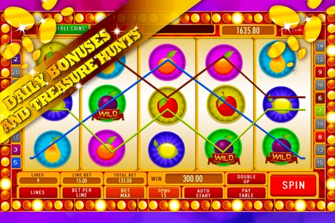 Colourful Slot Machine: Guess the most fresh fruits and earn super sweet treats" screenshot 3