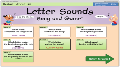 Letter Sounds Song and Game™ screenshot 5