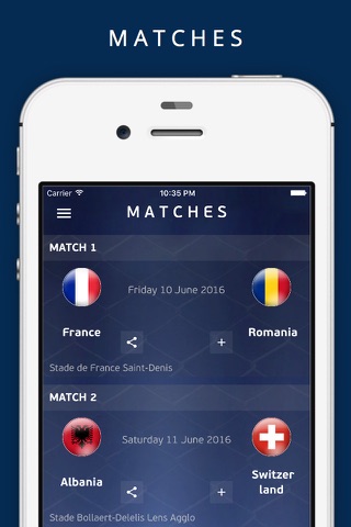 UEFA EURO - 2016 Teams, Matches, Hosts, and History screenshot 3