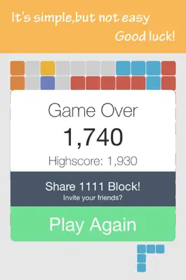 Game screenshot 1111 Block Fit:Classic Bricks Bubble Game hack