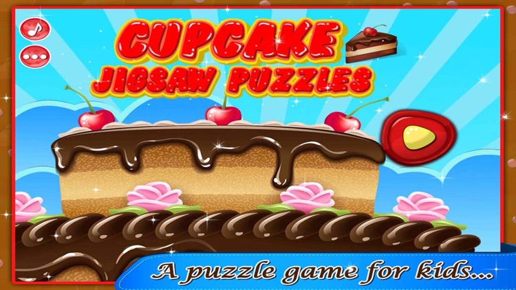 Cupcake Jigsaw Puzzle - Kids Educational Puzzles Games