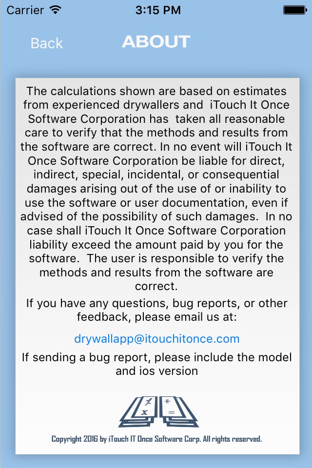 Drywall Calculator Lite screenshot 2