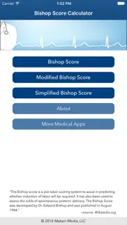 bishop score calculator iphone screenshot 1