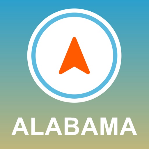 Alabama, USA GPS - Offline Car Navigation icon