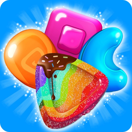 Candy Smash - Amazing Candy Blast Mania Match 3 Game Icon