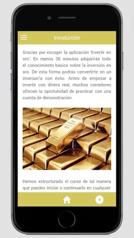 Game screenshot Invertir en oro apk