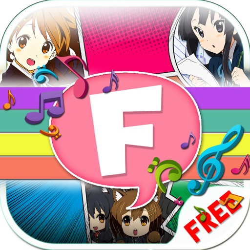 Font Shape Manga & Anime : Text Mask Wallpapers Themes For Free – “ K-On! Edition ” icon