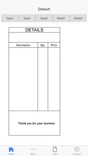 auto repair invoice iphone screenshot 4