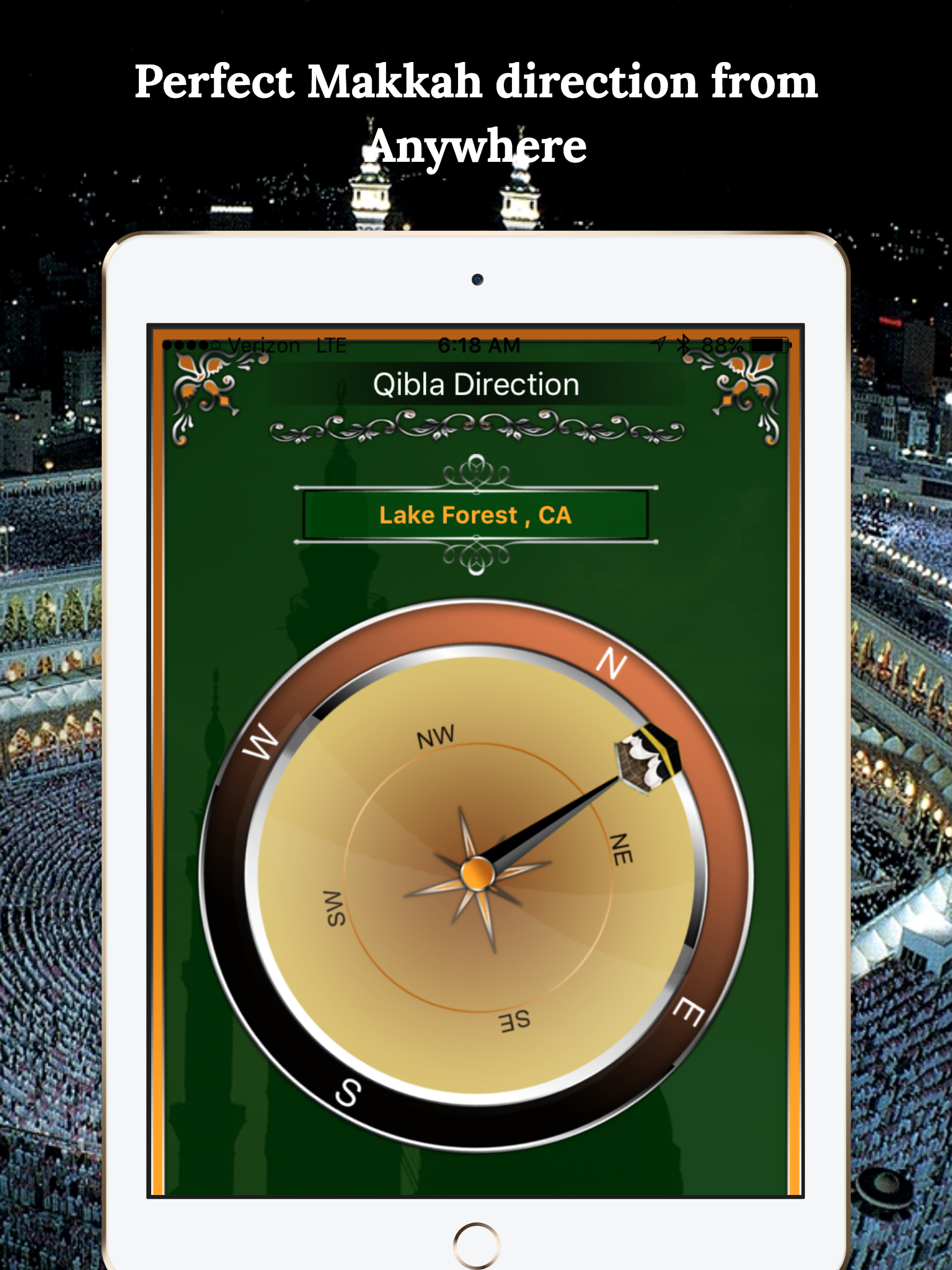 Qibla Compass-Maccah Finder screenshot 6