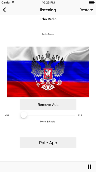 Screenshot #2 pour Radio Russia Online Free