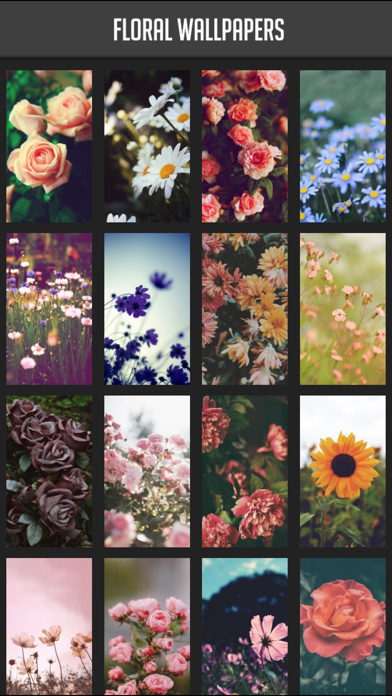 Screenshot #1 pour Floral Wallpapers