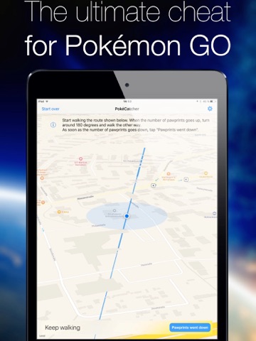 PokéCatcher - Cheat for Pokémon GO iPad screenshot 1 - Utilities app