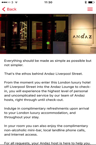 Andaz Liverpool Street Hotel screenshot 2