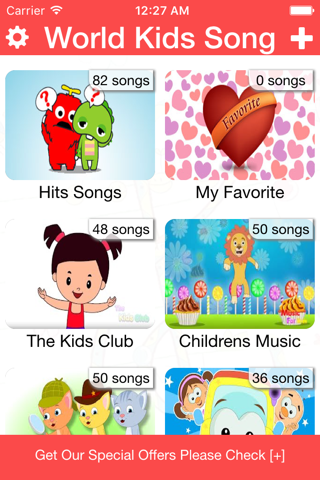 Kids Song WP screenshot 2