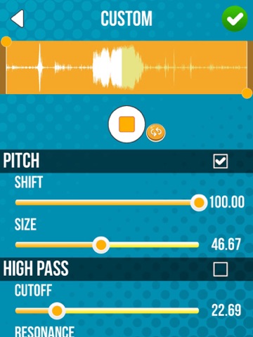 Voice Changer with Effects – Cool funny and Scary Sound Modifier with Ringtone Maker & Recorder iPad screenshot 3 - Entertainment app