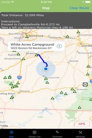 Kentucky – Camping & RV spots screenshot 2