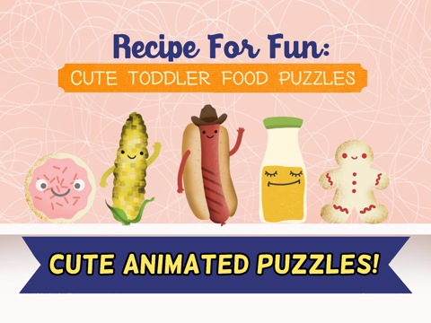 Screenshot #4 pour Recette du plaisir : Puzzles sur les aliments pour les adorables enfants