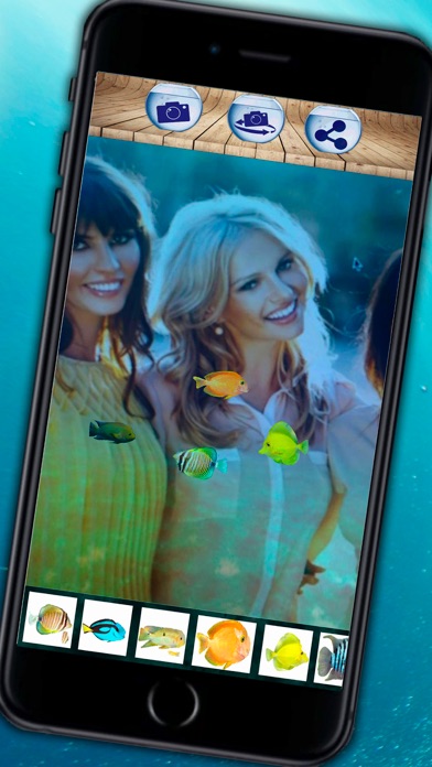 Screenshot 2 of 3D animated aquarium - moving fish tank and live wallpaper App