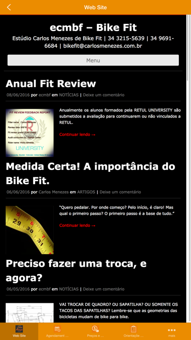 Screenshot #2 pour Bike Fit - ecmbf