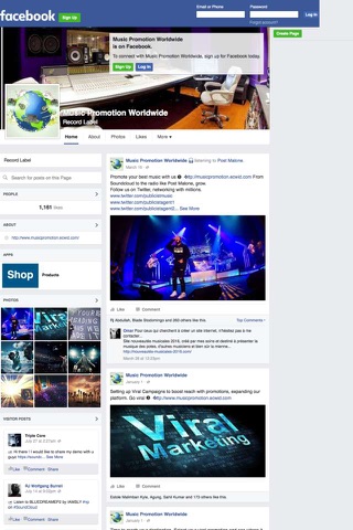 Music Promotion Worldwide screenshot 3