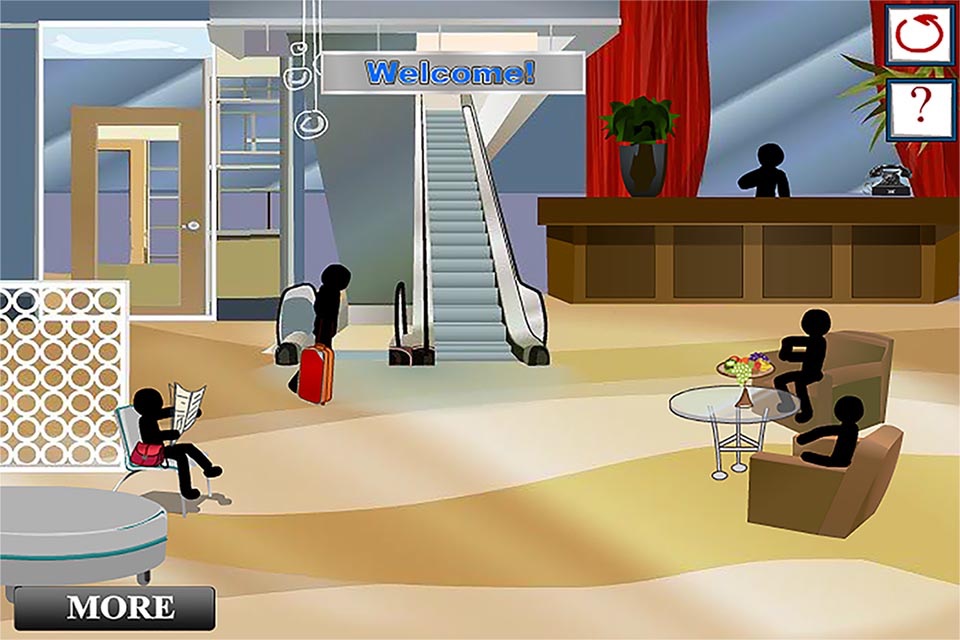 Stickman Crime Death - Gas Station & Hotel Strategy Murder Game screenshot 4