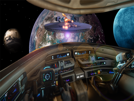 Screenshot #4 pour Flying Saucer Universe Defence : Best War Game for Defense of Galaxy Planets