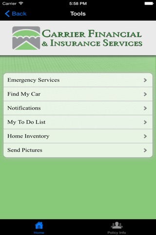 Carrier Financial & Insurance Services screenshot 3