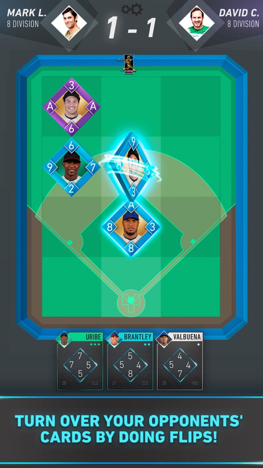 #2. Flip Baseball: official MLBPA card game (iOS) By: Taproom SL
